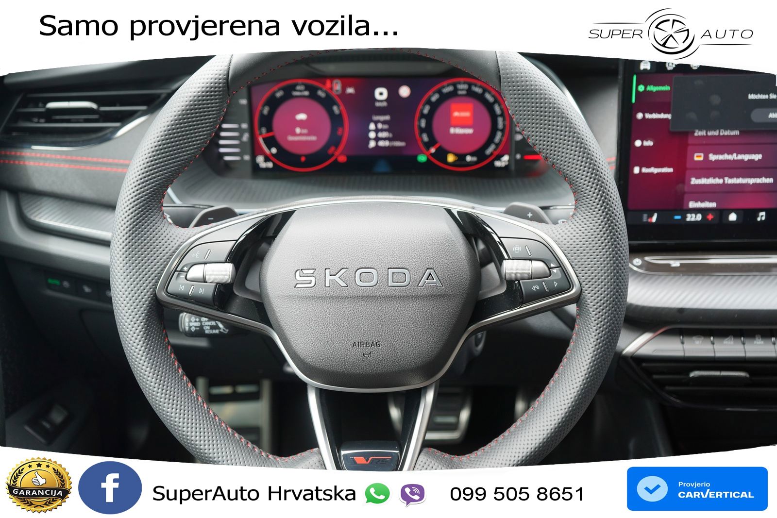 Škoda Octavia Combi RS 2.0 TSI (265 KS) DSG LED+GR SJED+ACC