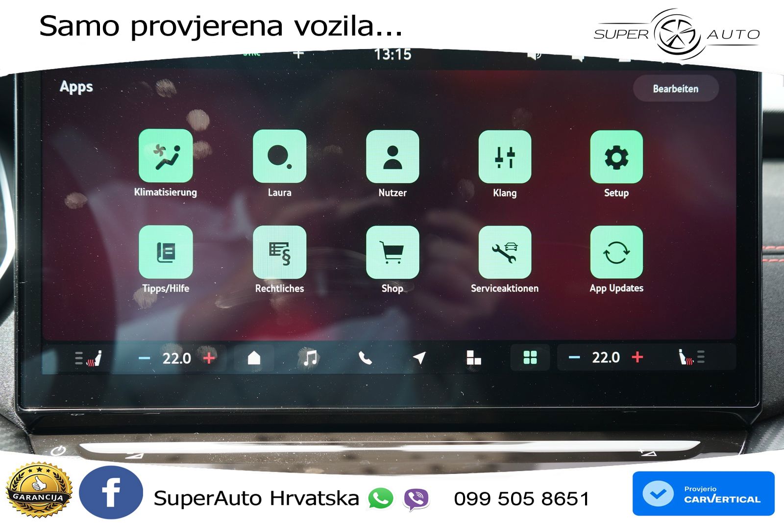 Škoda Octavia Combi RS 2.0 TSI (265 KS) DSG LED+GR SJED+ACC