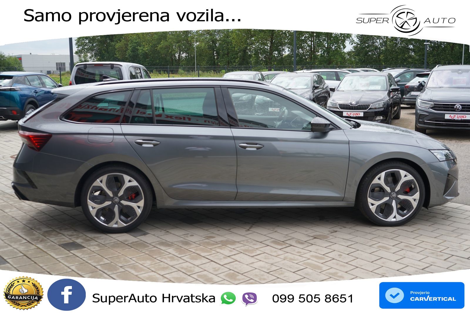Škoda Octavia Combi RS 2.0 TSI (265 KS) DSG LED+GR SJED+ACC
