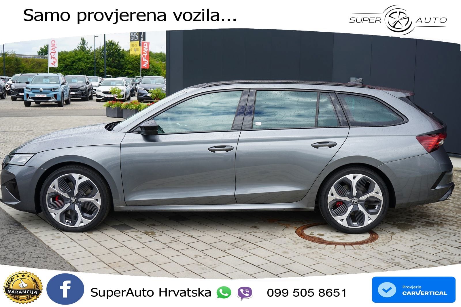 Škoda Octavia Combi RS 2.0 TSI (265 KS) DSG LED+GR SJED+ACC