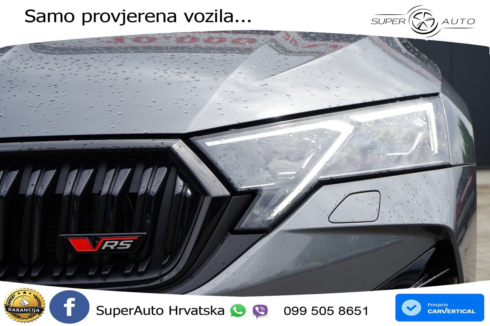 Škoda Octavia Combi RS 2.0 TSI (265 KS) DSG LED+GR SJED+ACC