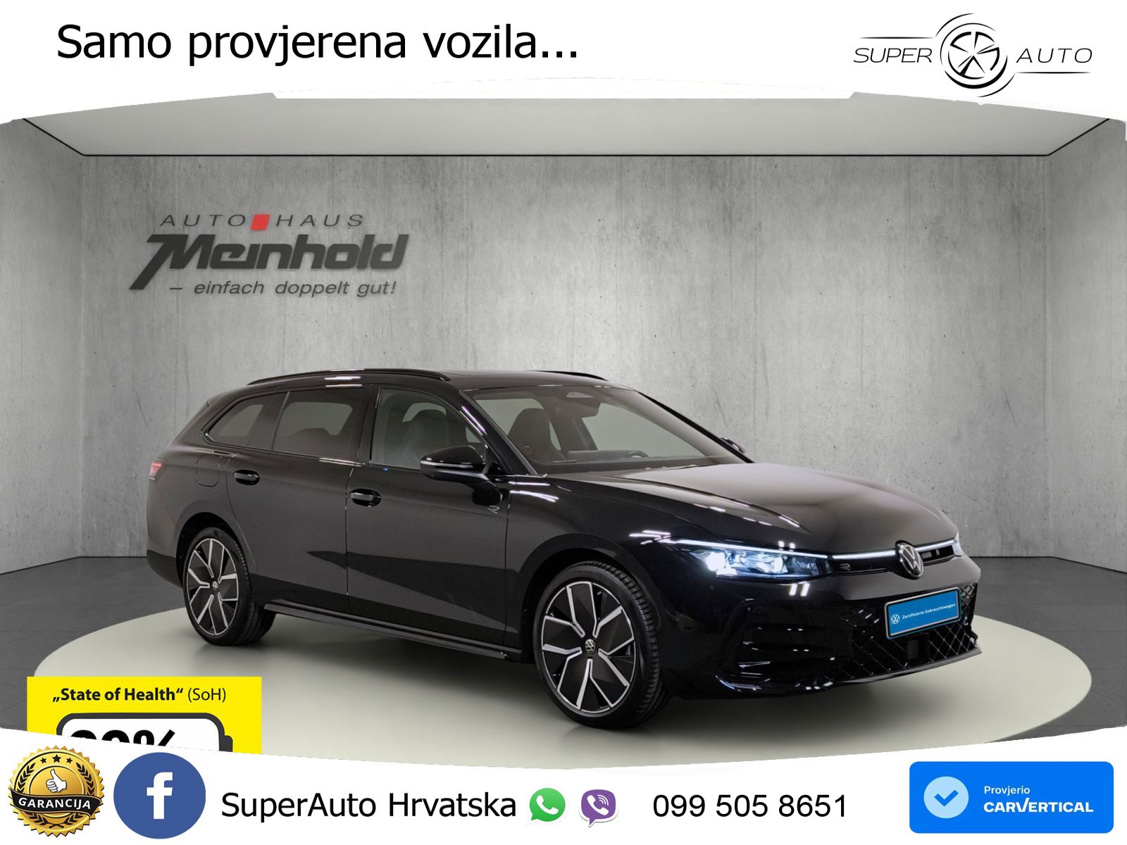 Volkswagen Passat Variant 1.5 TSI (204 KS) eHybrid DSG R-Line LED+GR SJED+ACC