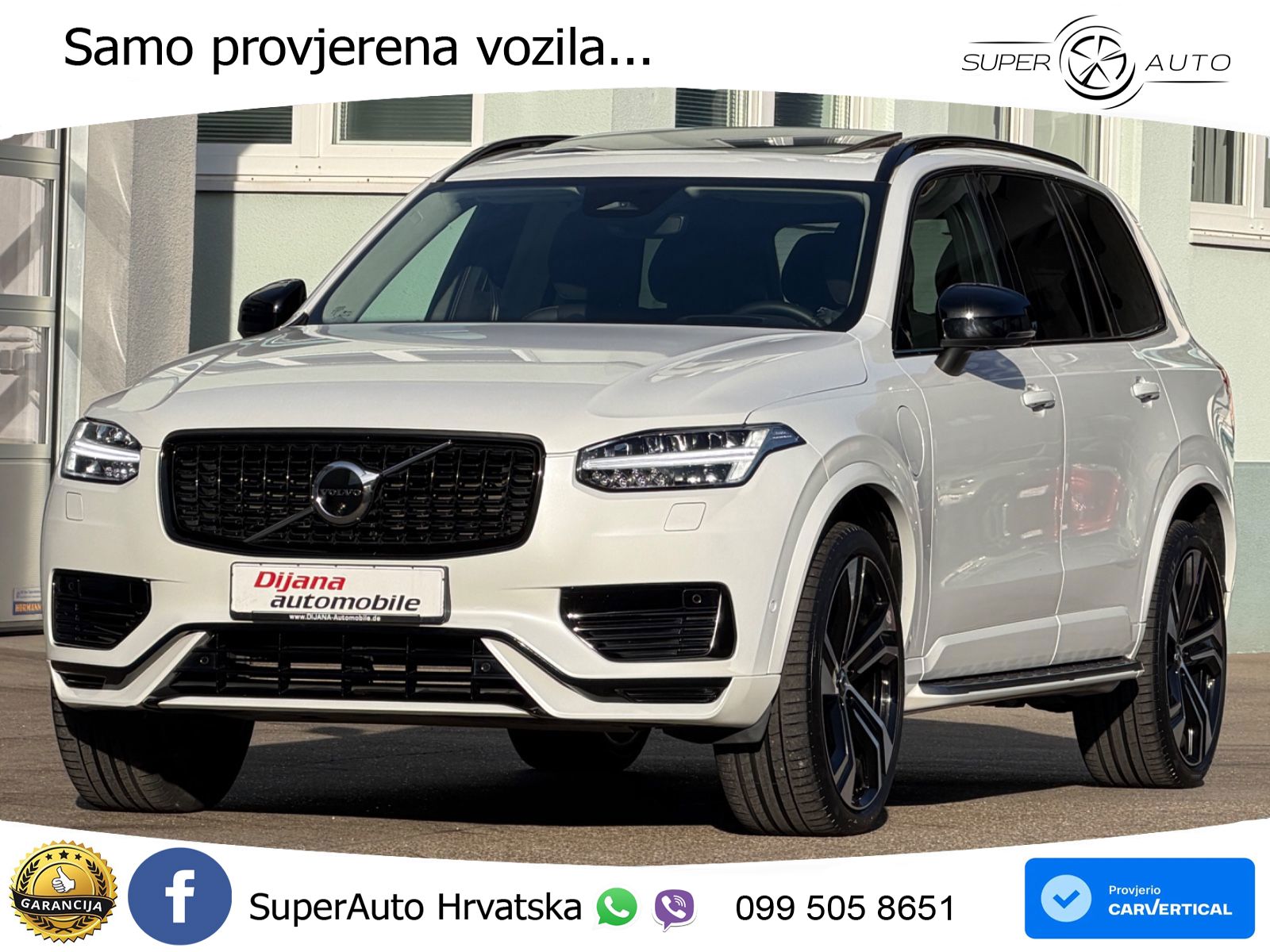 Volvo XC90 2.0 T8 AWD Automatic LED+GR SJED+ACC