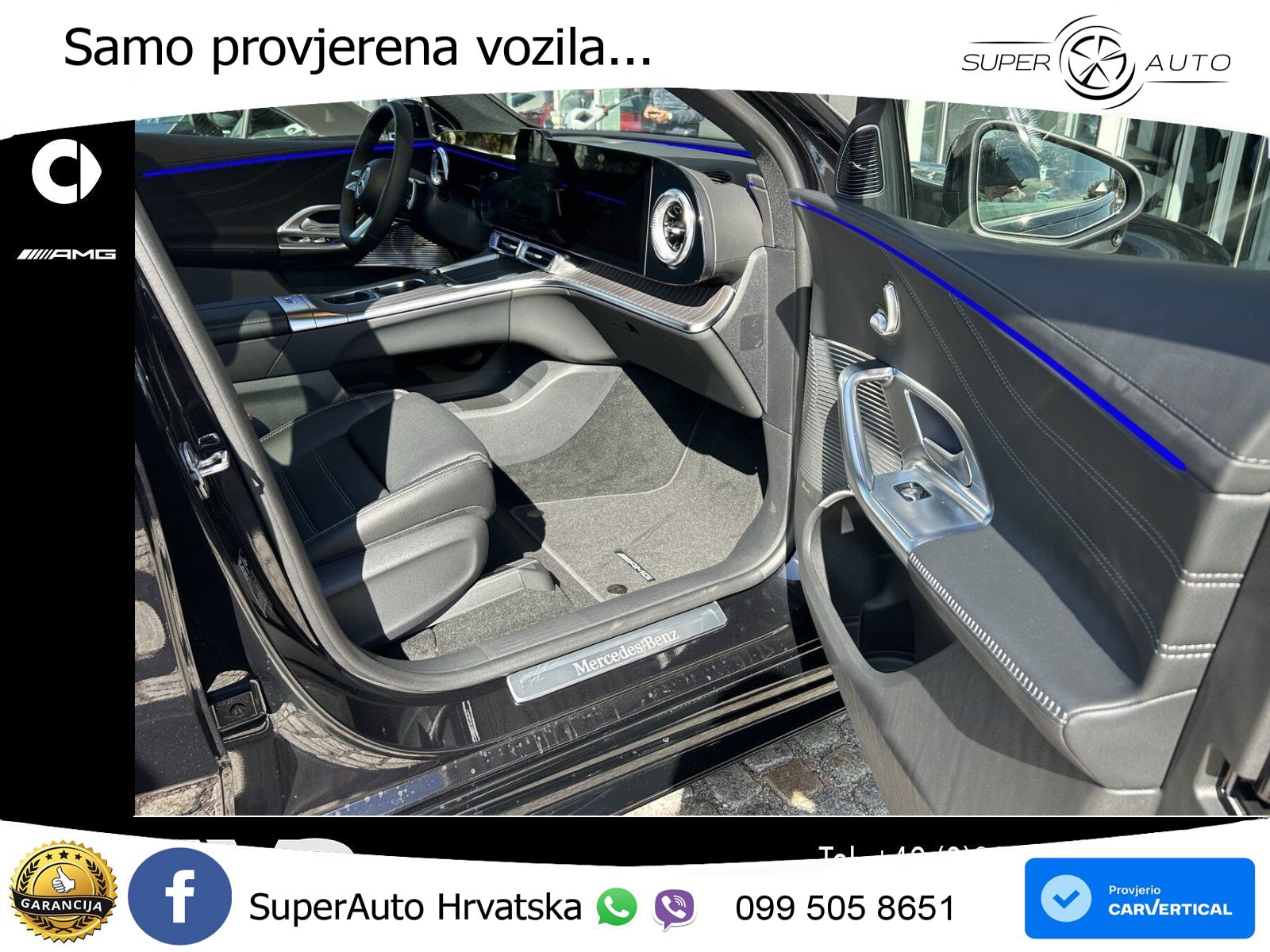 Mercedes GLC 400 94 kWh (489 KS) 4MATIC EQ Technology AMG ZRAČNI+ACC+GR SJED+KAM+PANO