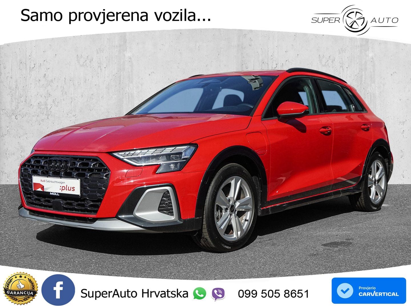 Audi A3 allstreet 40 TFSIe (204 KS) S tronic LED+GR SJED+ACC