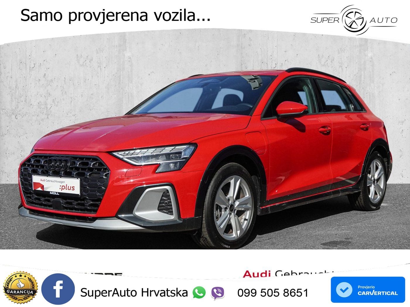 Audi A3 allstreet 40 TFSIe (204 KS) S tronic LED+GR SJED+ACC
