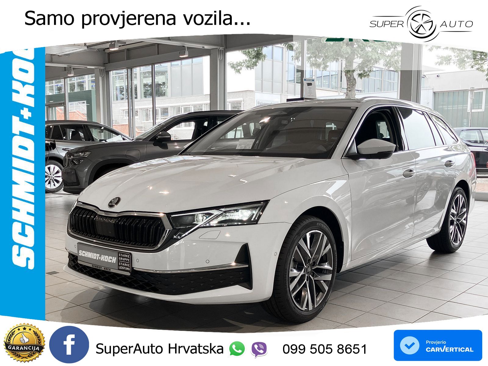 Škoda Octavia Combi 1.5 TSI (150 KS) DSG LED+GR SJED+ACC