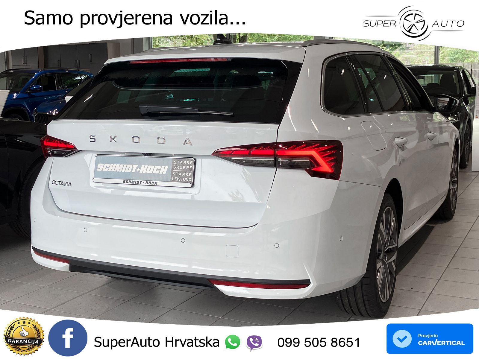 Škoda Octavia Combi 1.5 TSI (150 KS) DSG LED+GR SJED+ACC