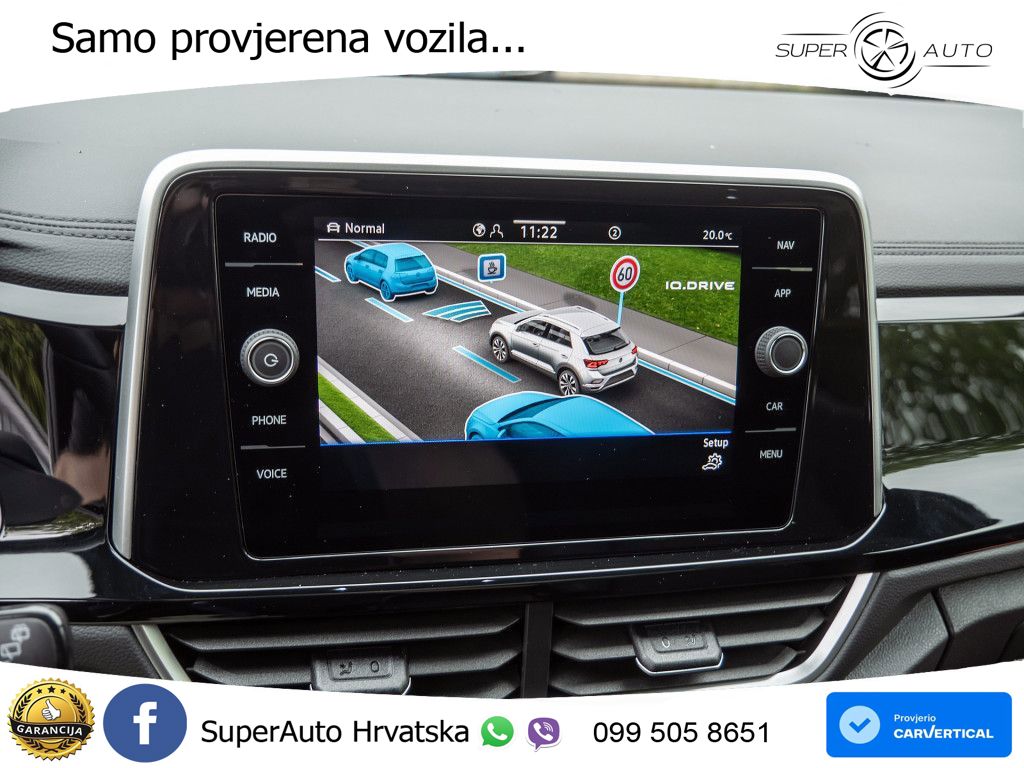 Volkswagen T-Roc 1.5 TSI (150 KS) DSG MATRIX+GR SJED+KAM