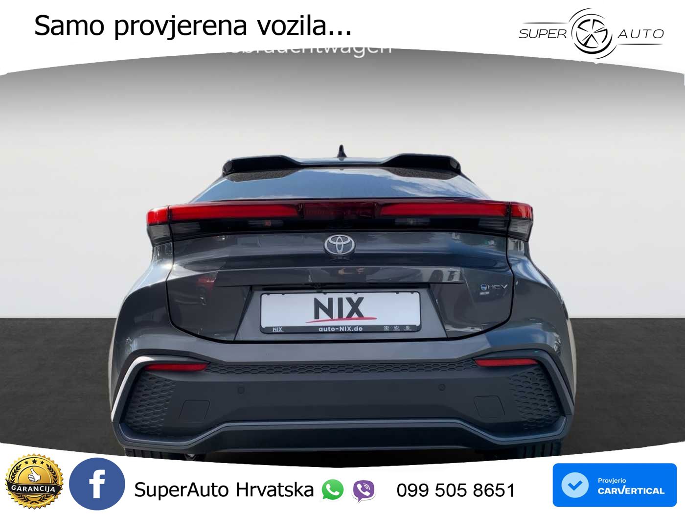 Toyota C-HR 1.8 (140 KS) Hybrid e-CVT Teamplayer LED+GR SJED+ACC