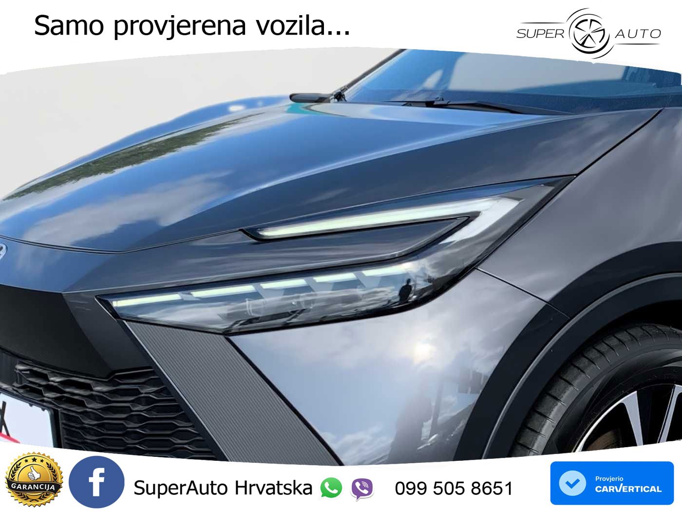 Toyota C-HR 1.8 (140 KS) Hybrid e-CVT Teamplayer LED+GR SJED+ACC
