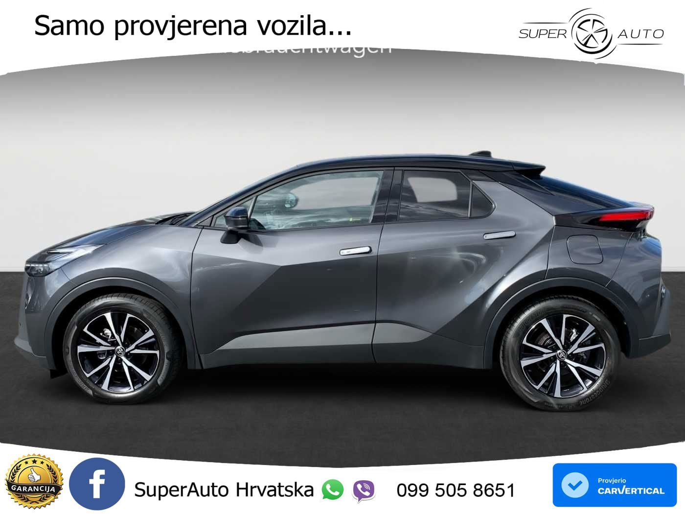 Toyota C-HR 1.8 (140 KS) Hybrid e-CVT Teamplayer LED+GR SJED+ACC