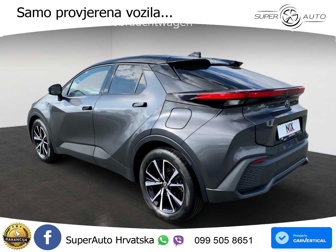 Toyota C-HR 1.8 (140 KS) Hybrid e-CVT Teamplayer LED+GR SJED+ACC