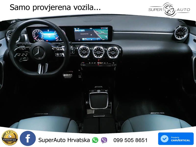 Mercedes-Benz A 200d 8G-DCT AMG LED+GR SJED+ACC