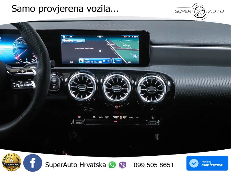 Mercedes-Benz A 200d 8G-DCT AMG LED+GR SJED+ACC