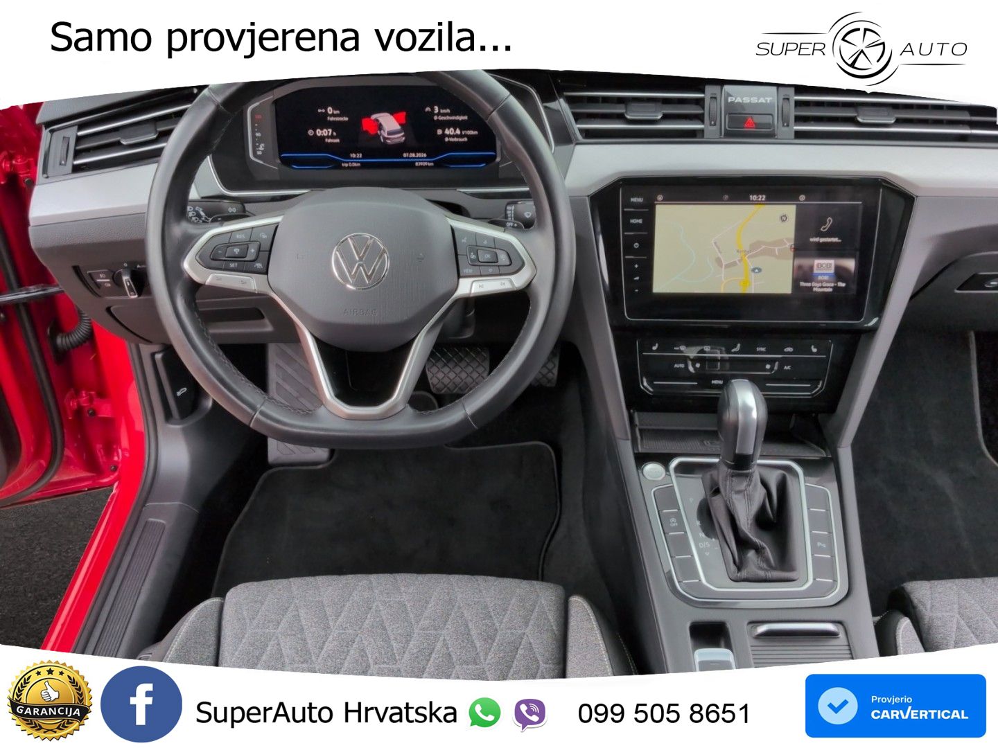 Volkswagen Passat Variant 2.0 TDI (122 KS) DSG LED+GR SJED+ACC