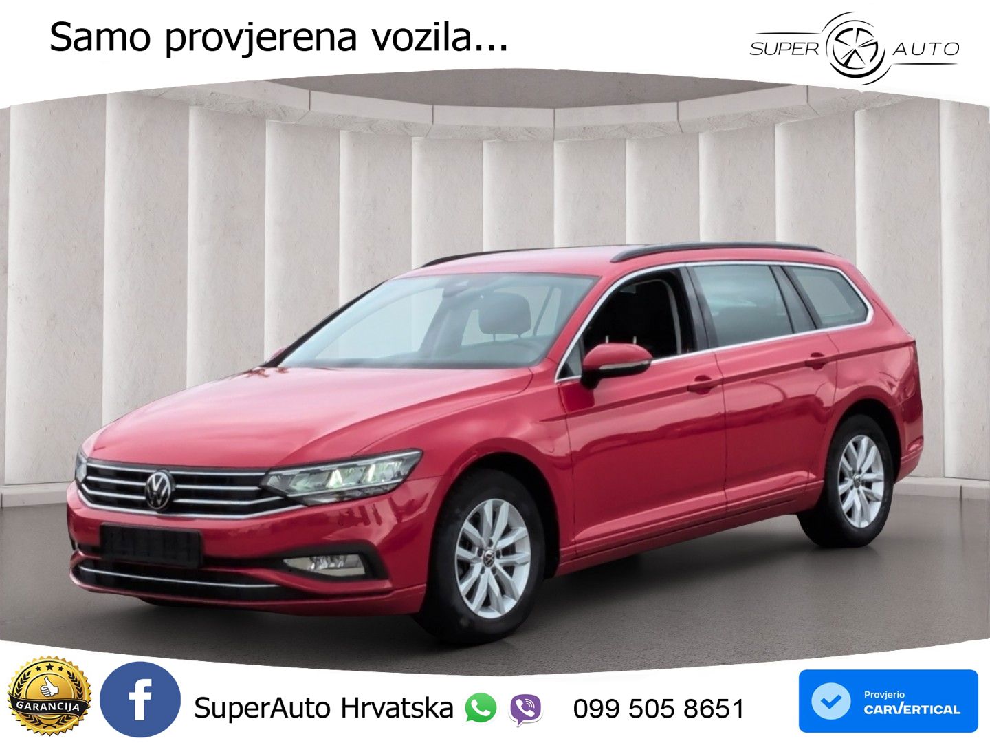 Volkswagen Passat Variant 2.0 TDI (122 KS) DSG LED+GR SJED+ACC