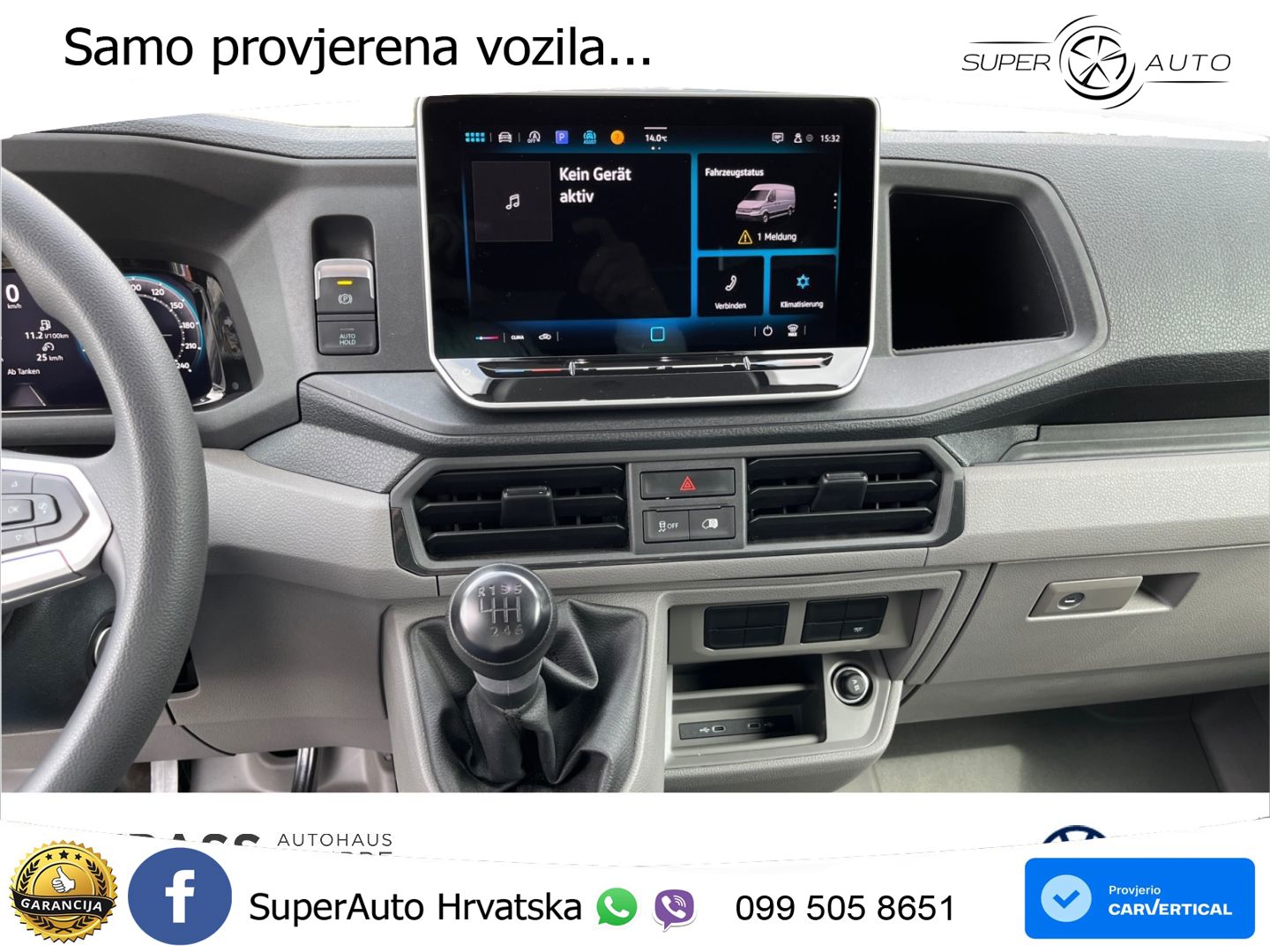 Volkswagen Crafter 35 2.0l TDI Kastenwagen KLIMA APP PDC 140 KS
