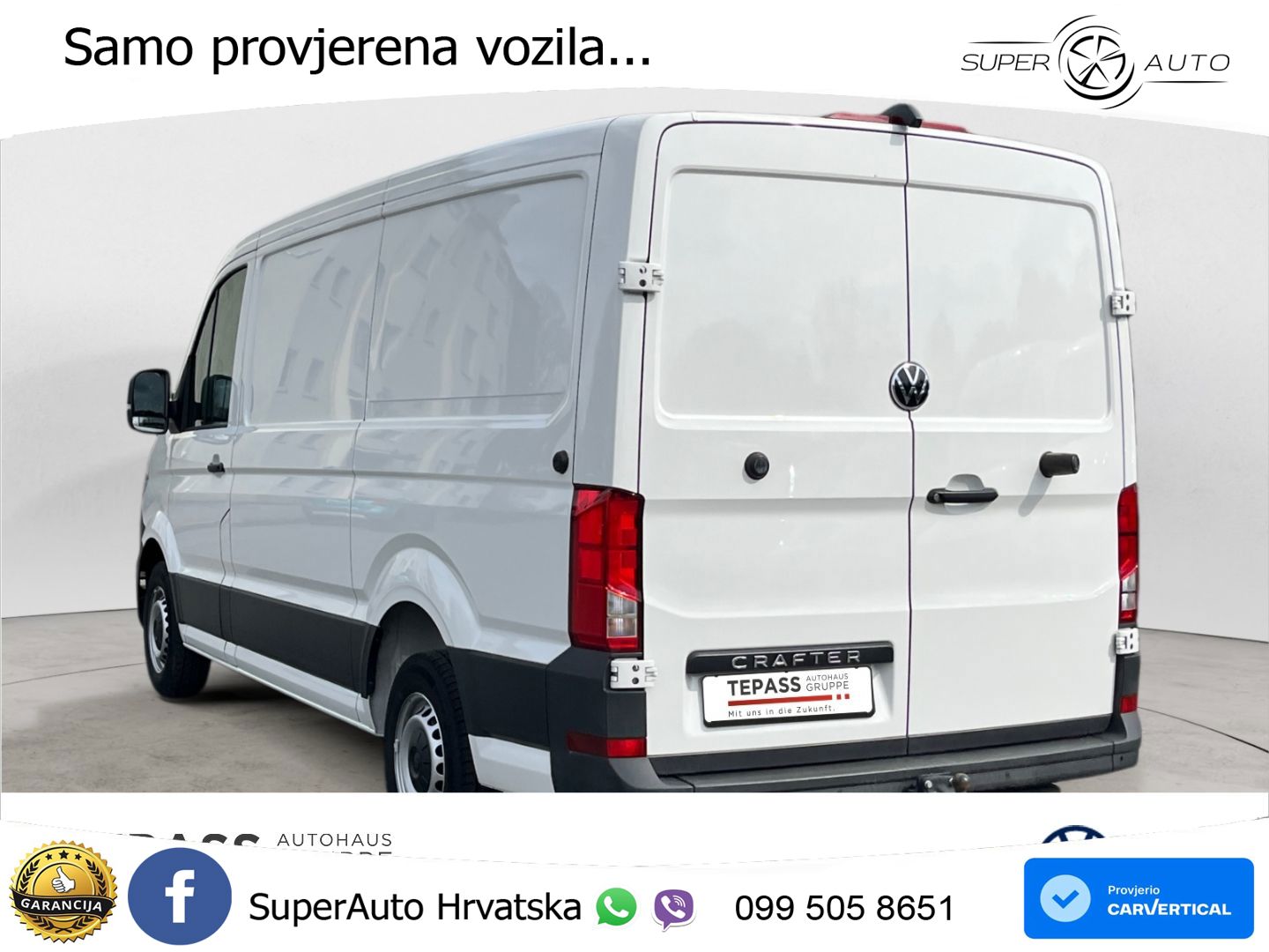 Volkswagen Crafter 35 2.0l TDI Kastenwagen KLIMA APP PDC 140 KS