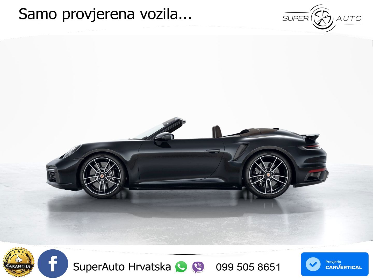 Porsche 911 Turbo Cabriolet 3.8 (580 KS) PDK LED+GR SJED+ACC