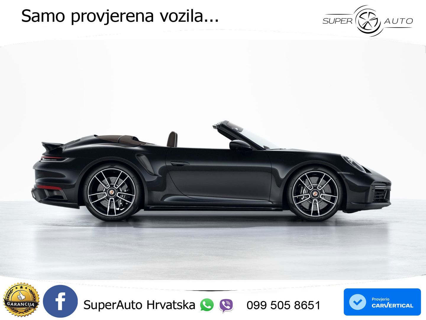 Porsche 911 Turbo Cabriolet 3.8 (580 KS) PDK LED+GR SJED+ACC
