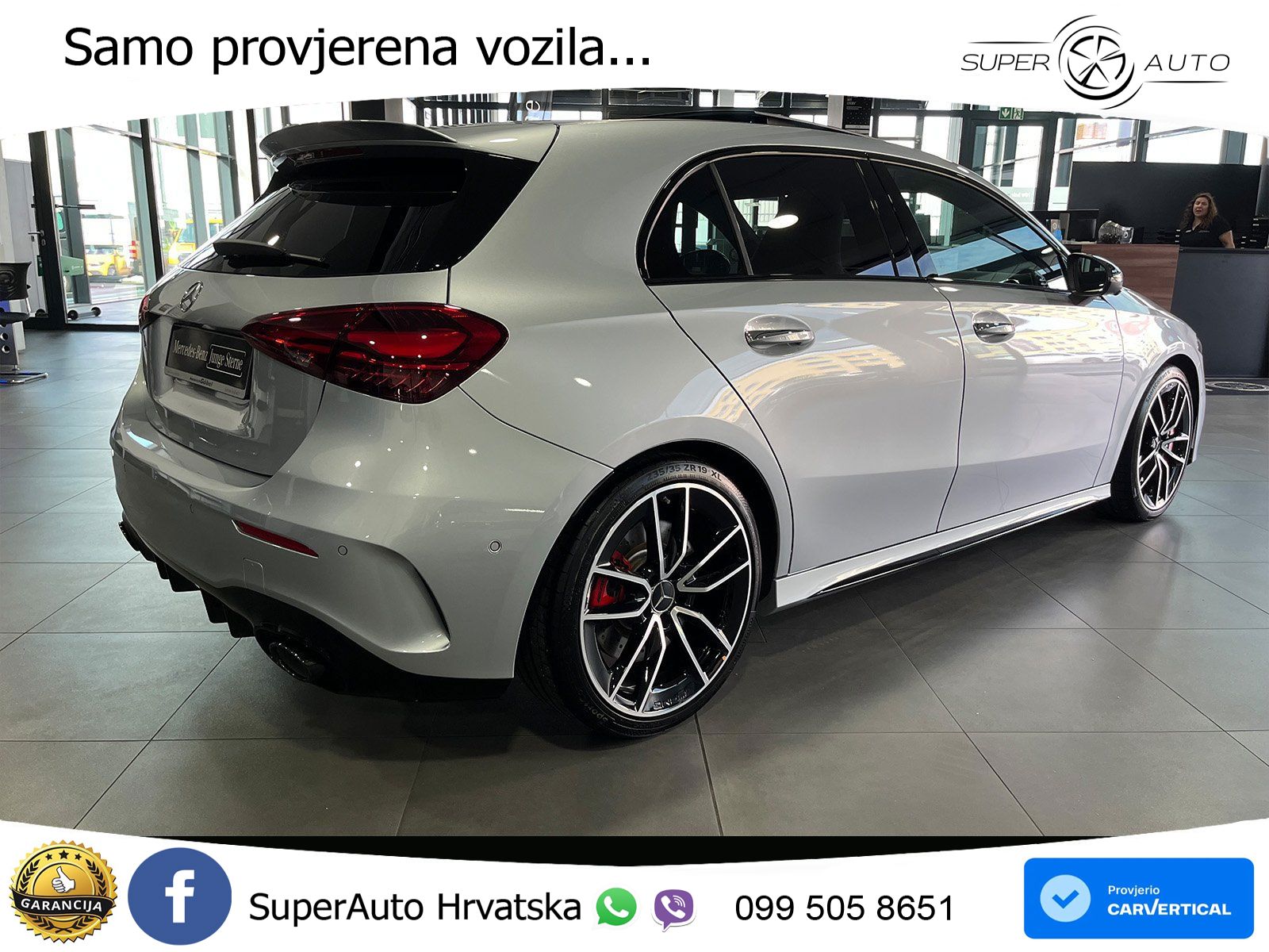 Mercedes-Benz AMG A 35 4MATIC AMG SPEEDSHIFT DCT ACC+GR SJED+360+PANO