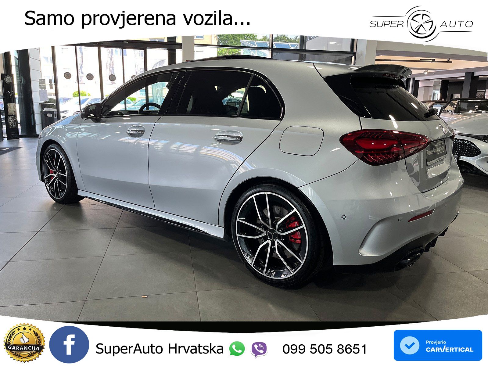 Mercedes-Benz AMG A 35 4MATIC AMG SPEEDSHIFT DCT ACC+GR SJED+360+PANO
