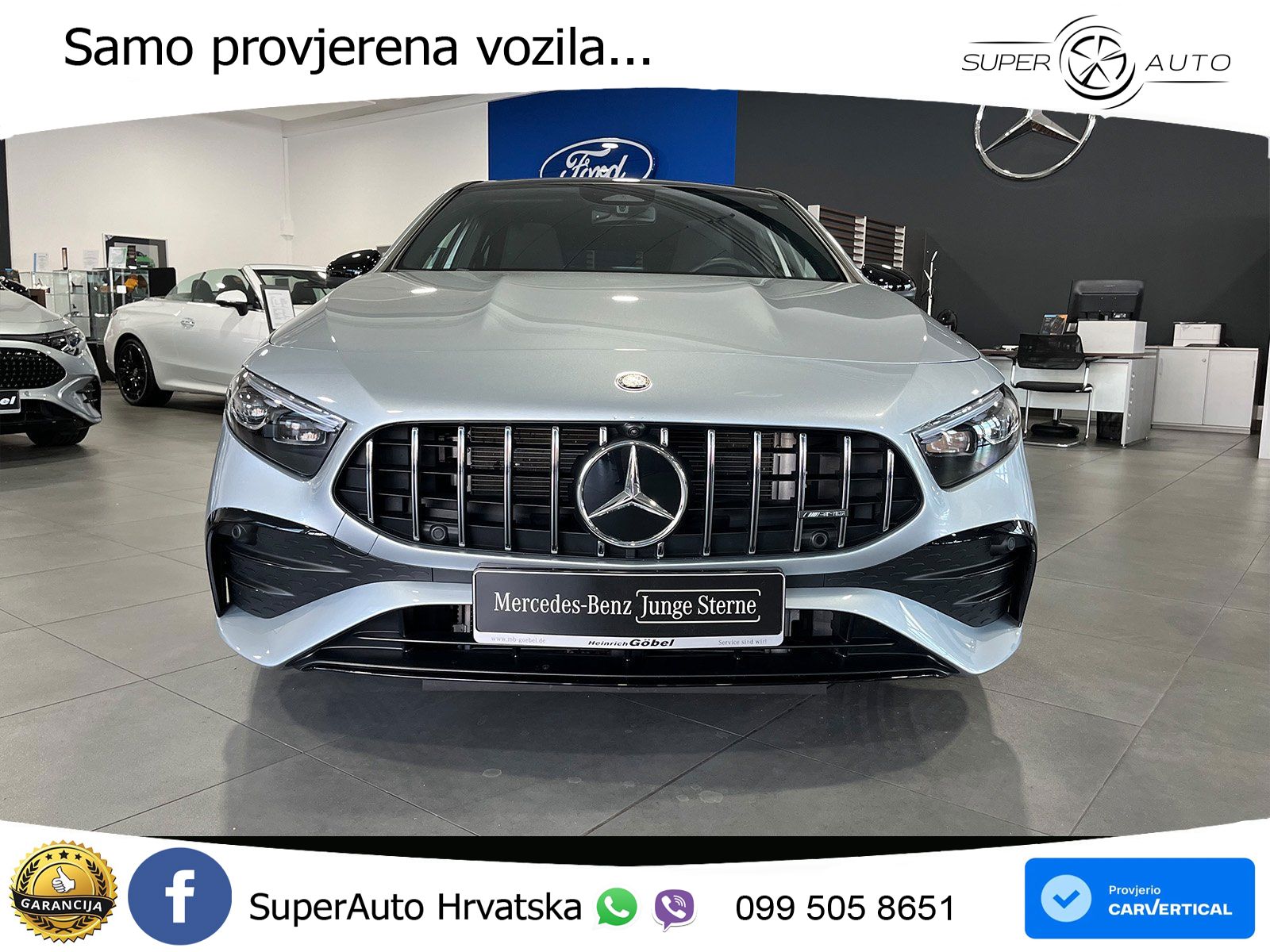 Mercedes-Benz AMG A 35 4MATIC AMG SPEEDSHIFT DCT ACC+GR SJED+360+PANO