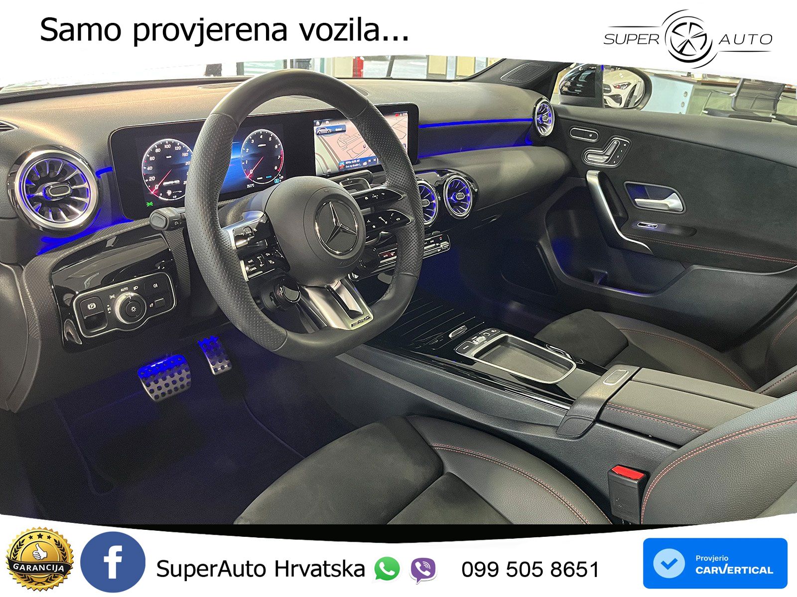 Mercedes-Benz AMG A 35 4MATIC AMG SPEEDSHIFT DCT ACC+GR SJED+360+PANO