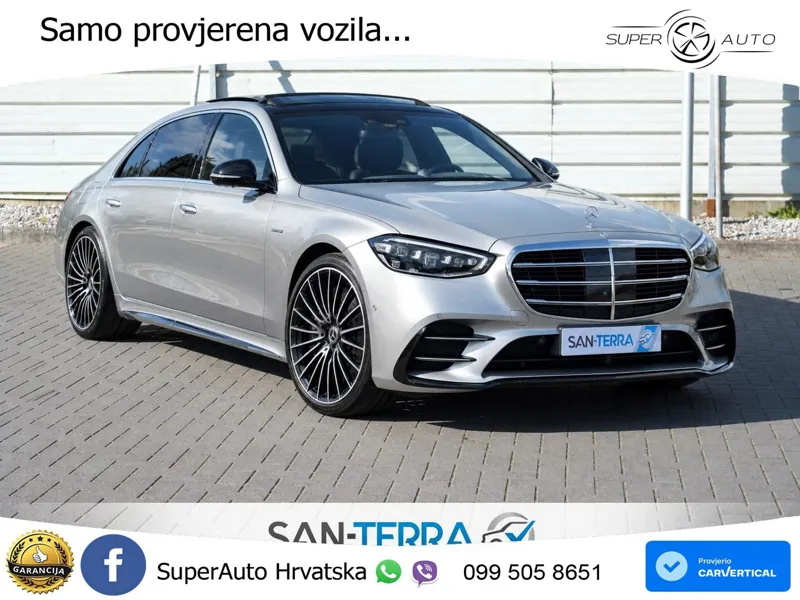 Mercedes S 580e (510 KS) 4MATIC 9G-TRONIC AMG LED+GR SJED+ACC