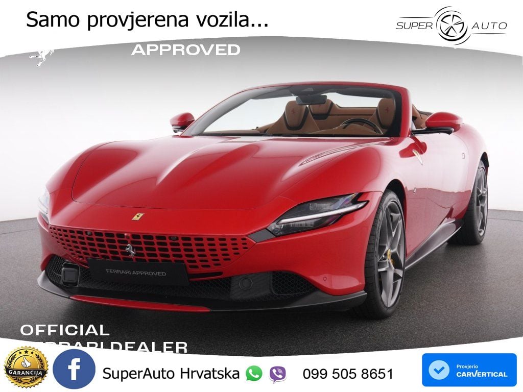 Ferrari Roma Spider 3.9 V8 (620 KS) F1 DCT