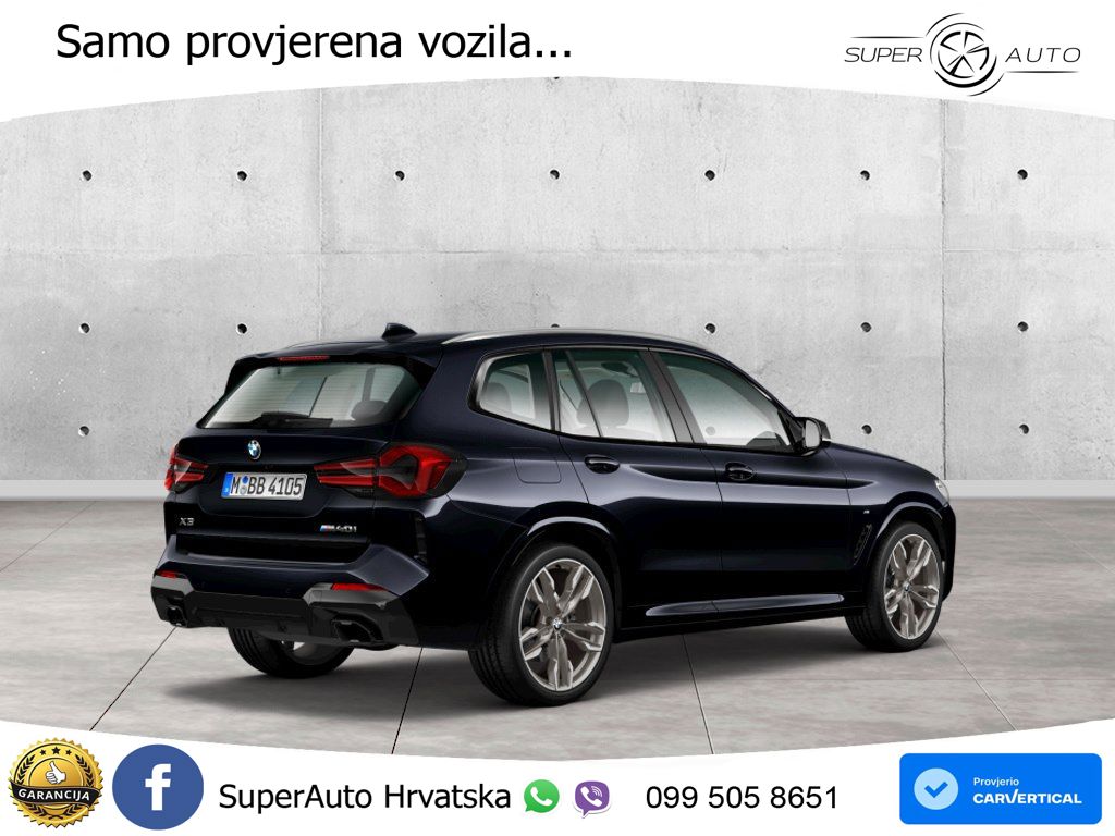 BMW X3 M40i xDrive Steptronic M Sport LED+GR SJED+ACC