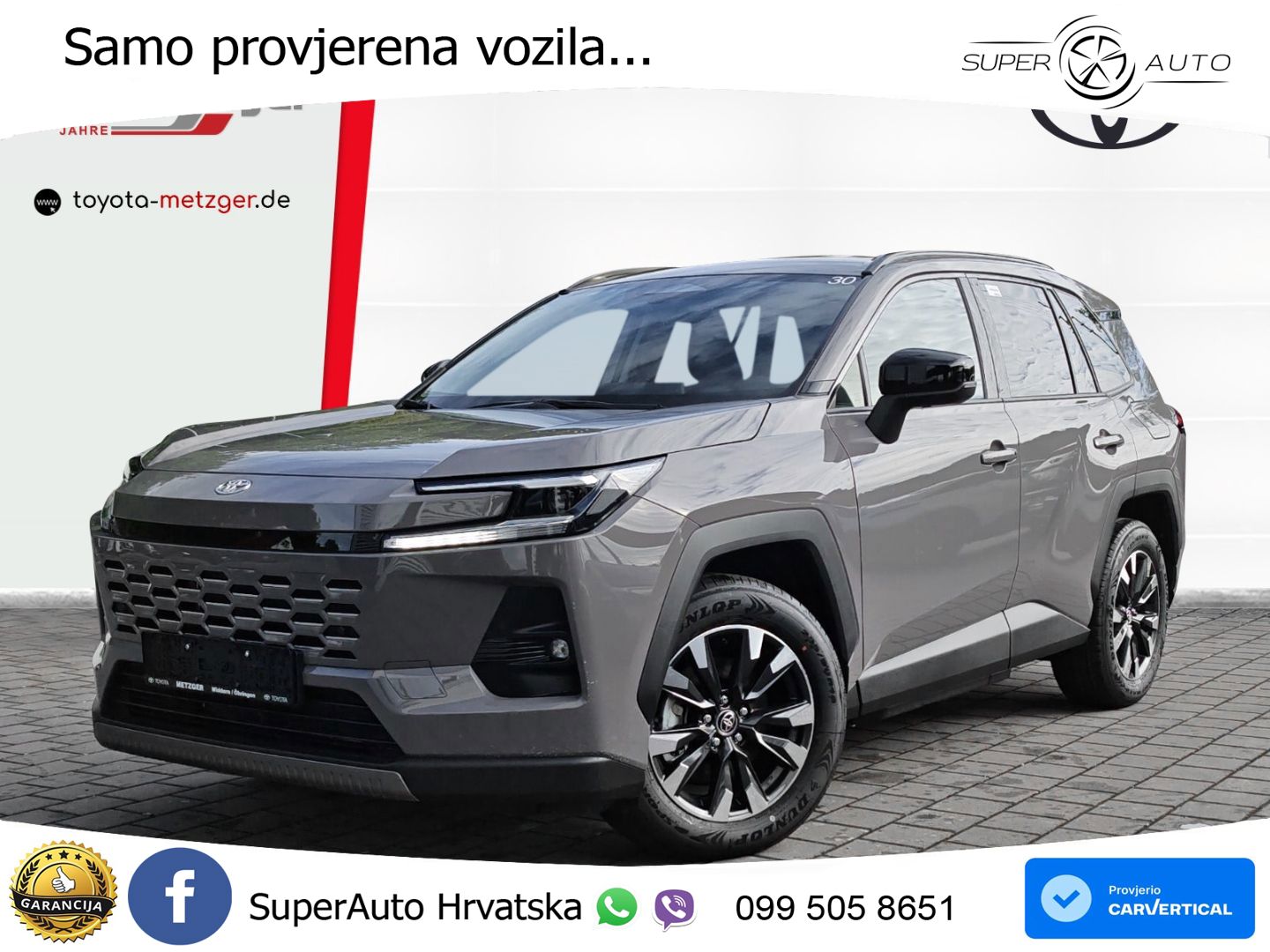 Toyota RAV4 2.5 (272 KS) Hybrid ECVT LED+GR SJED+ACC