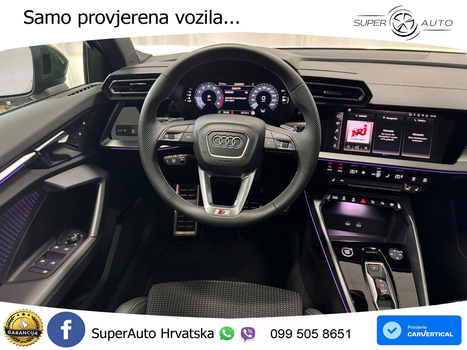 Audi A3 35 TFSI (150 KS) S tronic S line LED+GR SJED+ACC