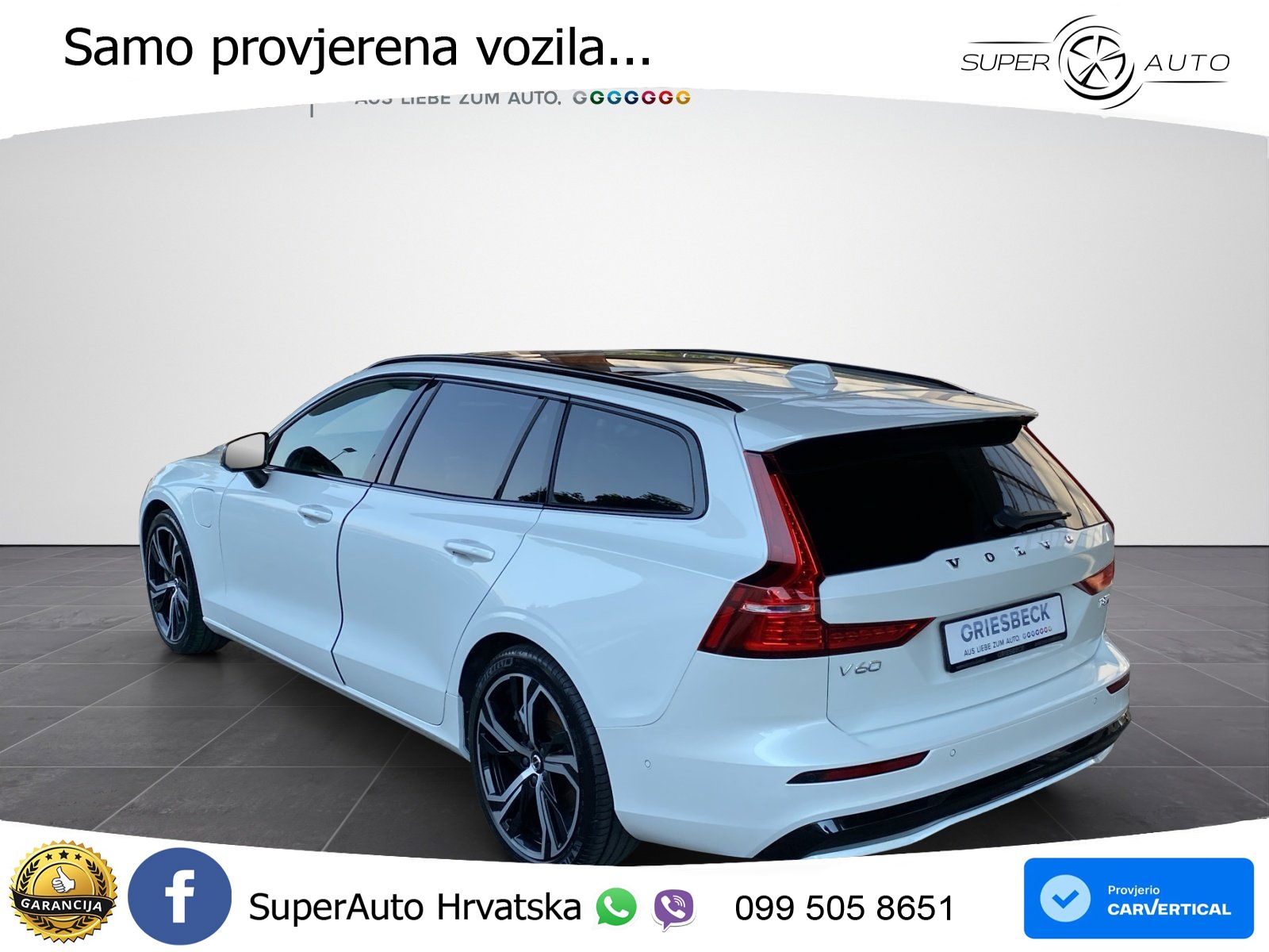 Volvo V60 2.0 T8 AWD Geartronic LED+GR SJED+ACC