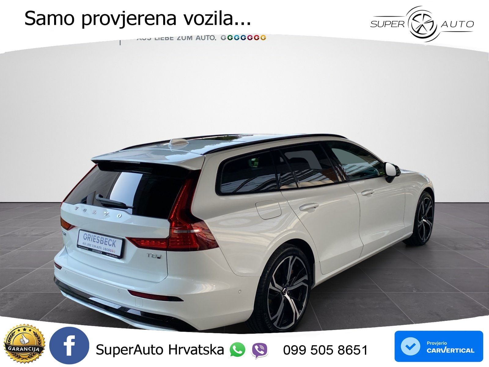 Volvo V60 2.0 T8 AWD Geartronic LED+GR SJED+ACC