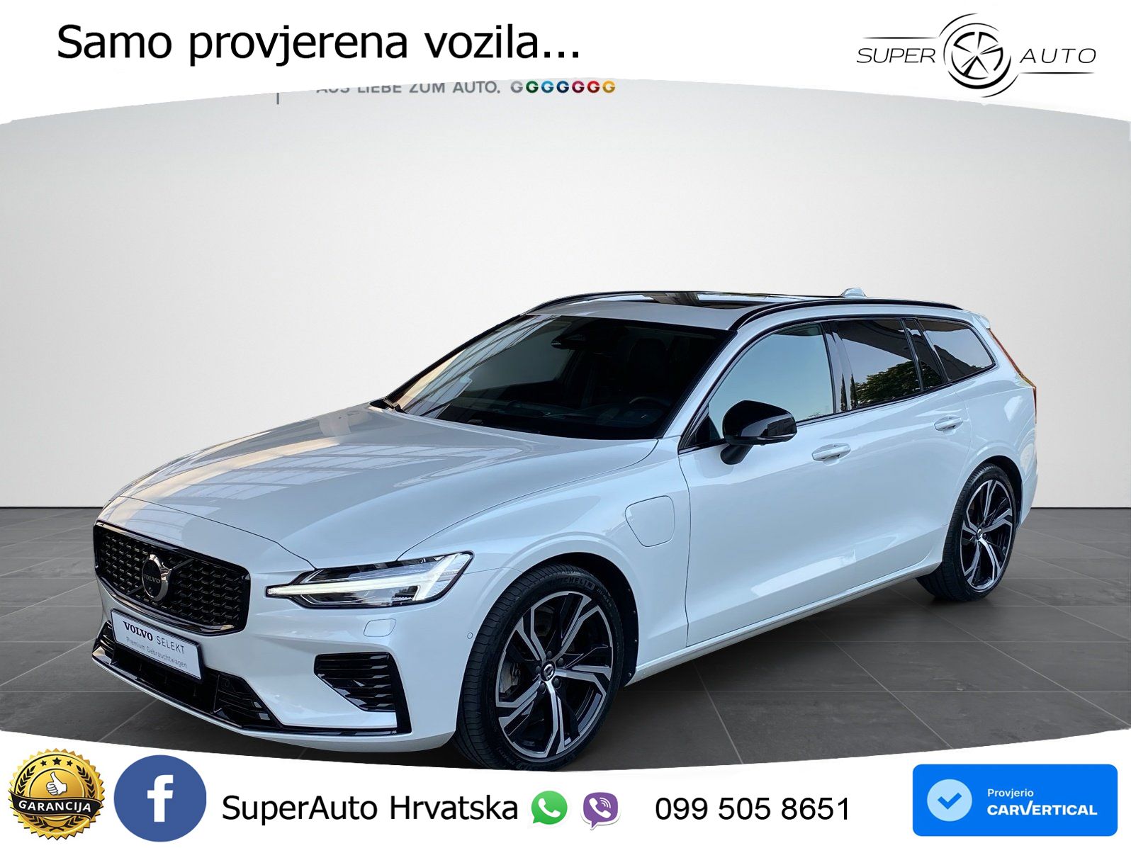 Volvo V60 2.0 T8 AWD Geartronic LED+GR SJED+ACC