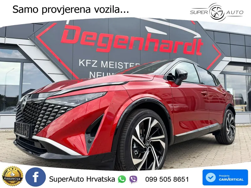 Nissan Qashqai 1.3 DIG-T (158 KS) Xtronic Tekna MATRIX+GR SJED+KAM