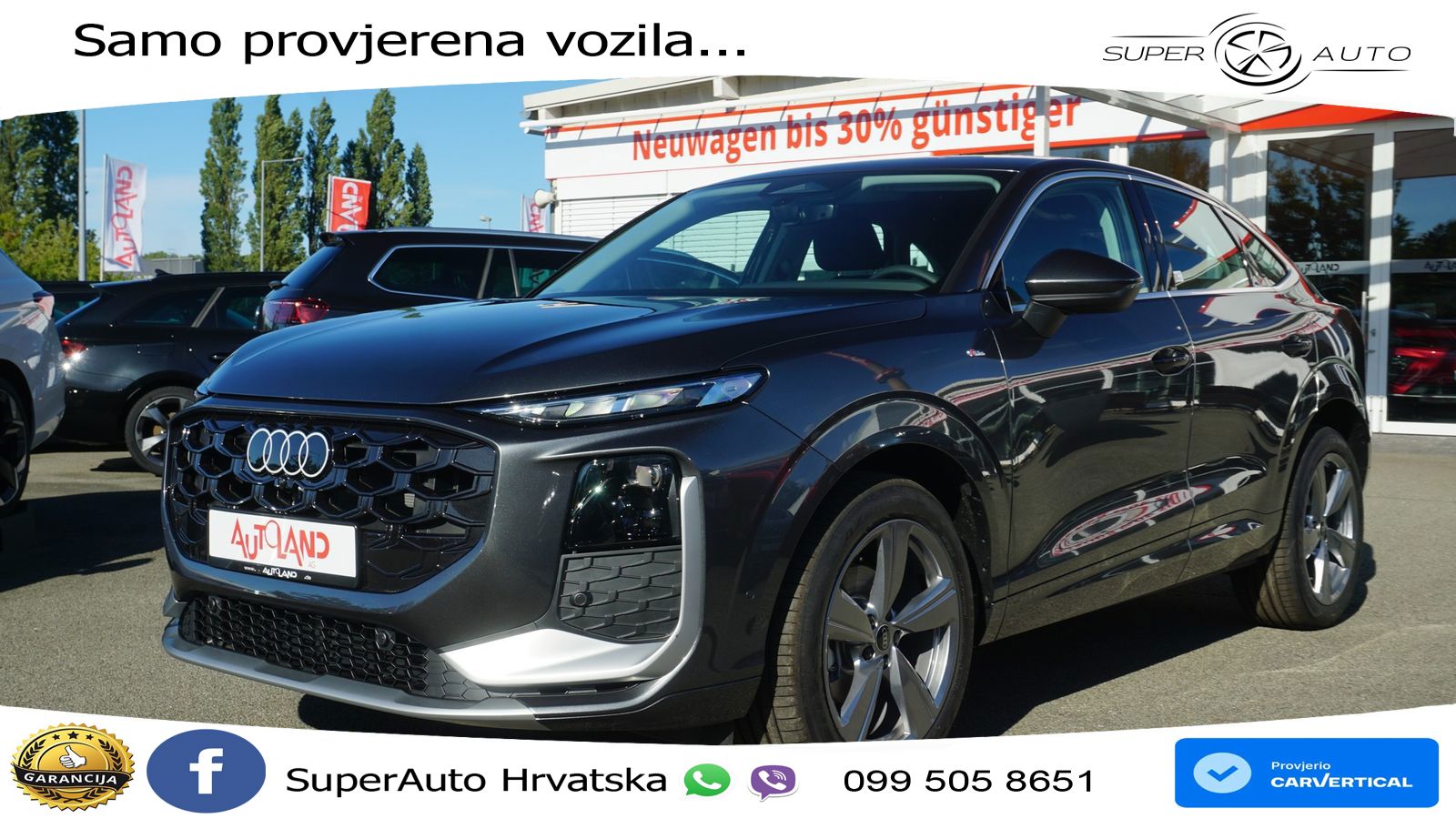Audi Q3 III Sportback 1.5 TFSI (150 KS) S tronic S line LED+GR SJED+ACC