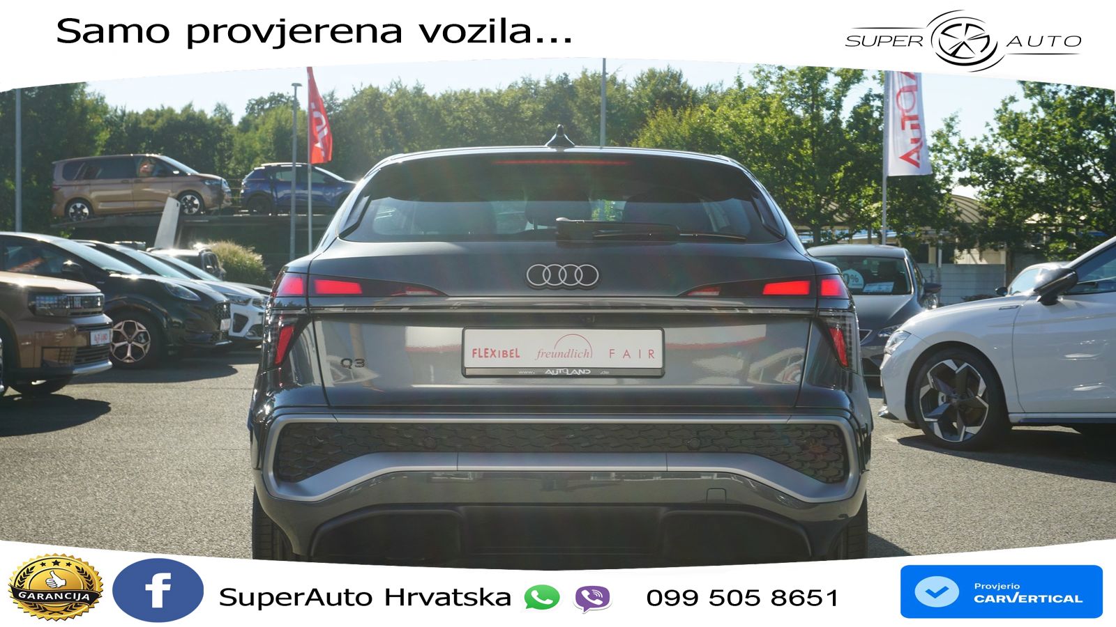 Audi Q3 III Sportback 1.5 TFSI (150 KS) S tronic S line LED+GR SJED+ACC