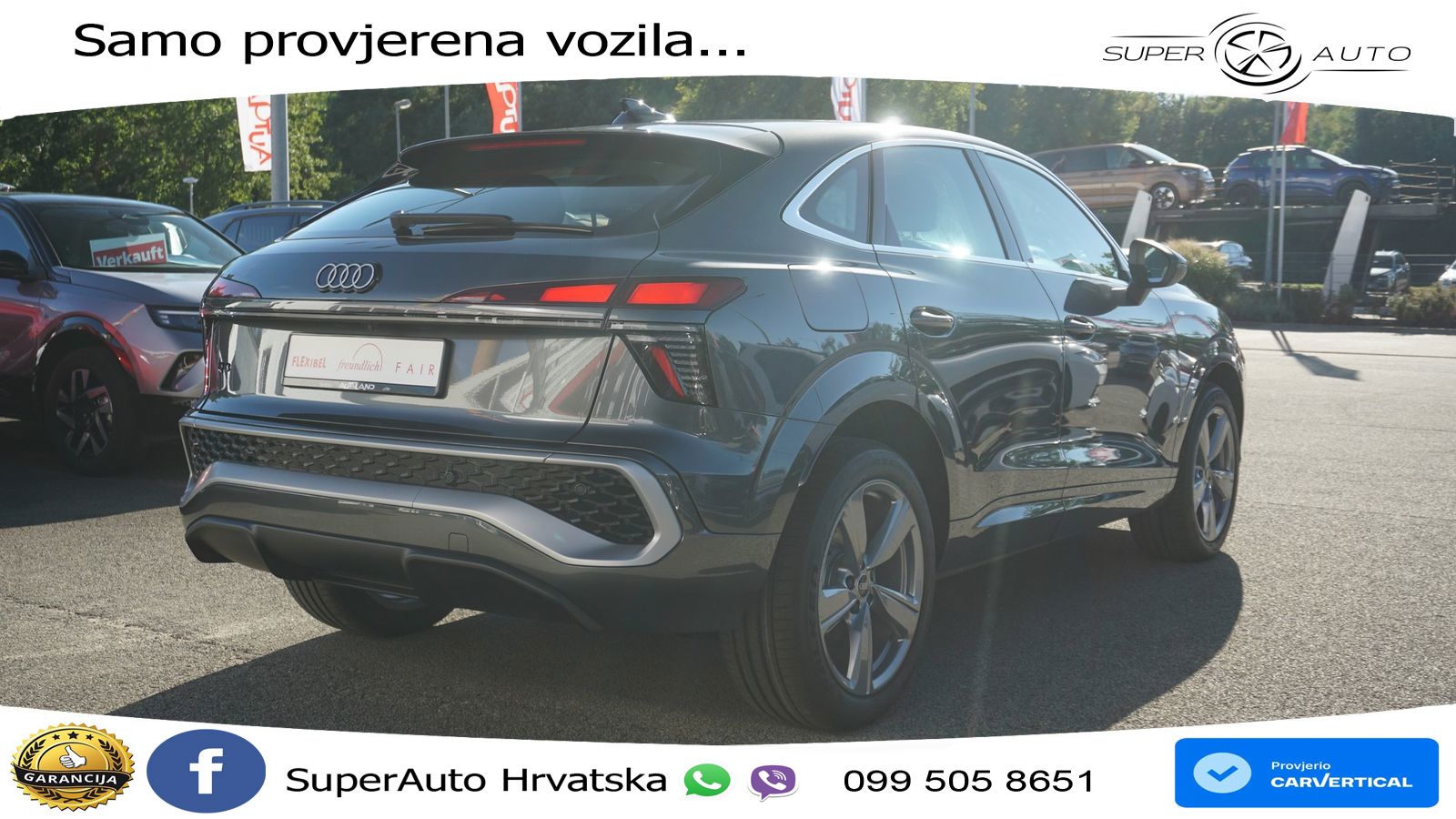 Audi Q3 III Sportback 1.5 TFSI (150 KS) S tronic S line LED+GR SJED+ACC