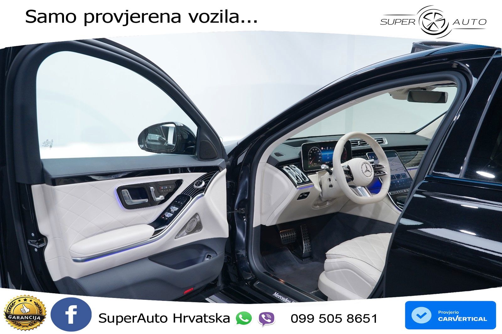 Mercedes S 450d (367 KS) EQ Boost 4MATIC 9G-TRONIC AMG ACC+HEAD+4xGR SJED+360+PANO