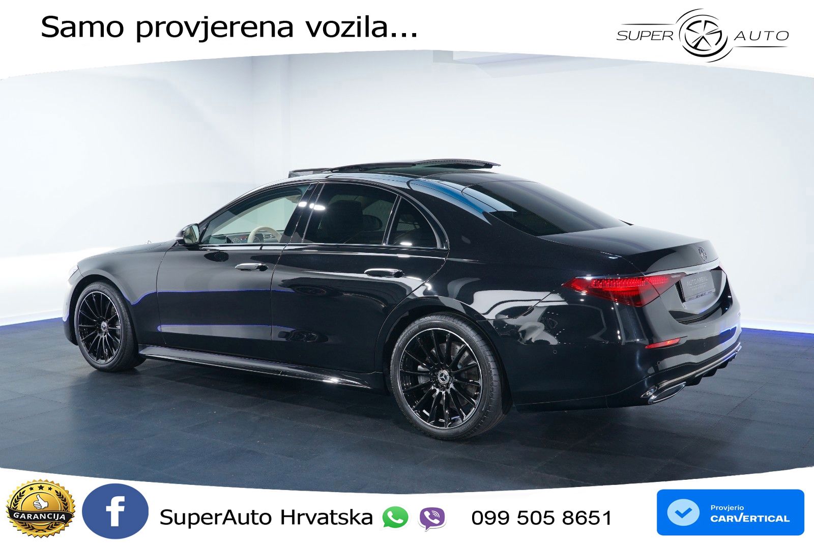 Mercedes S 450d (367 KS) EQ Boost 4MATIC 9G-TRONIC AMG ACC+HEAD+4xGR SJED+360+PANO
