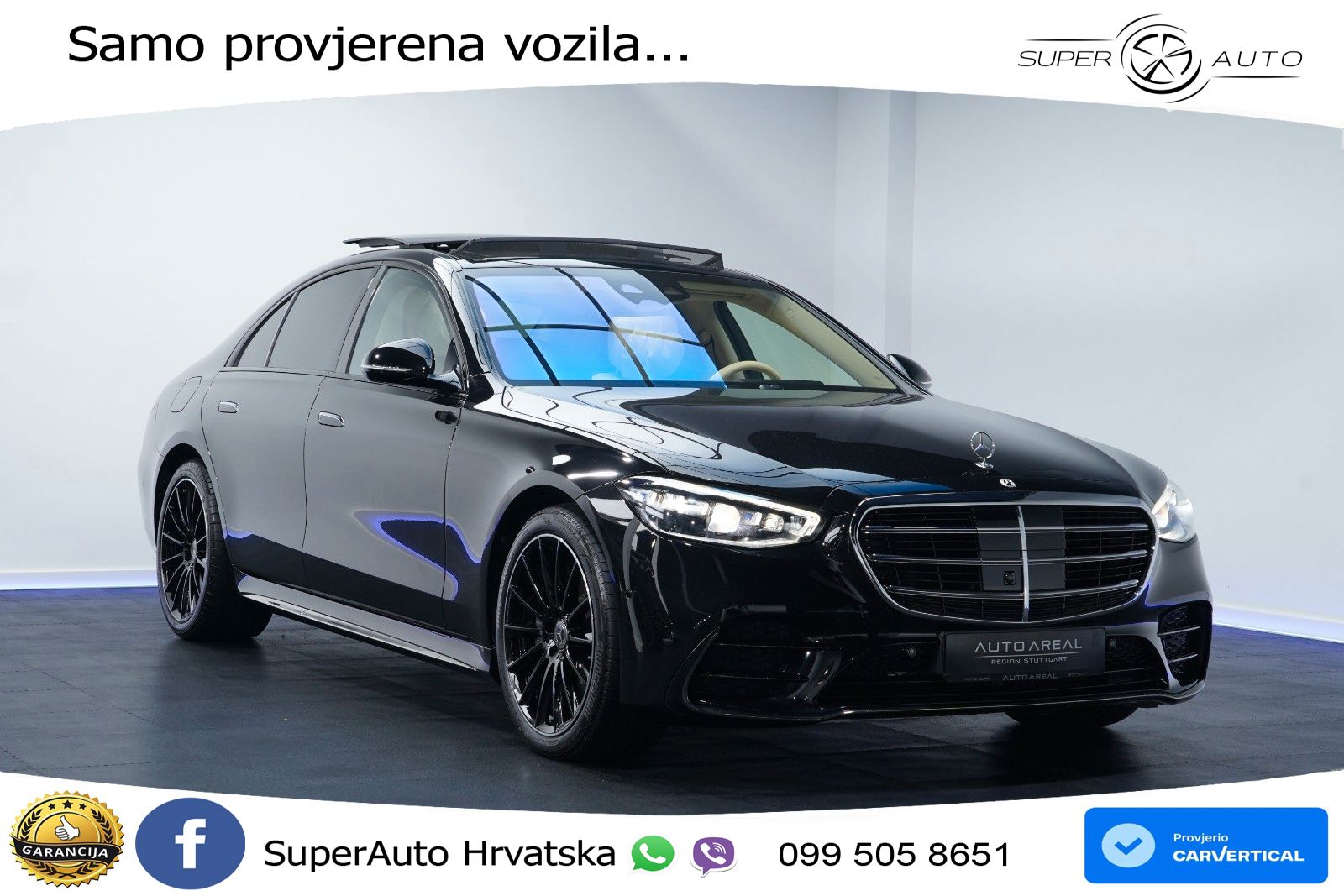 Mercedes S 450d (367 KS) EQ Boost 4MATIC 9G-TRONIC AMG ACC+HEAD+4xGR SJED+360+PANO