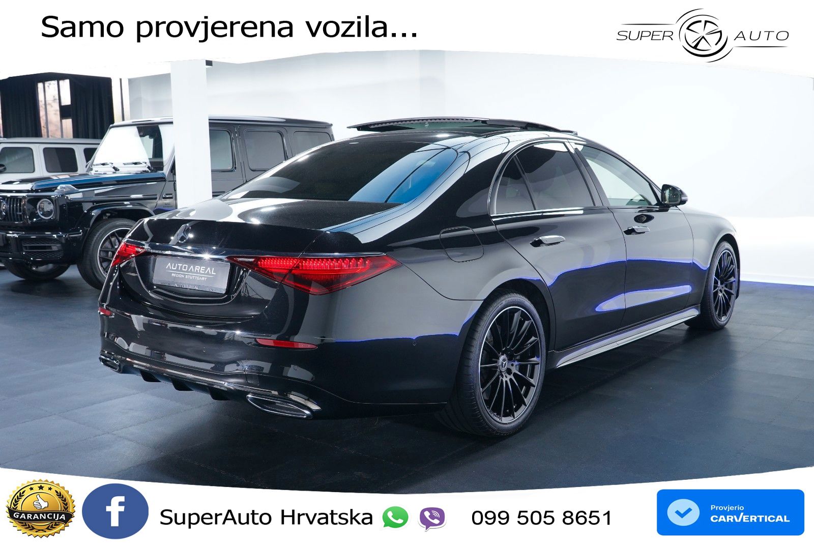 Mercedes S 450d (367 KS) EQ Boost 4MATIC 9G-TRONIC AMG ACC+HEAD+4xGR SJED+360+PANO