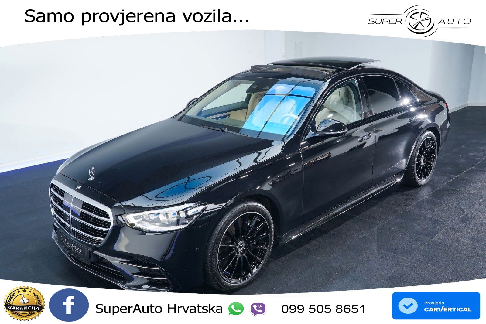 Mercedes S 450d (367 KS) EQ Boost 4MATIC 9G-TRONIC AMG ACC+HEAD+4xGR SJED+360+PANO
