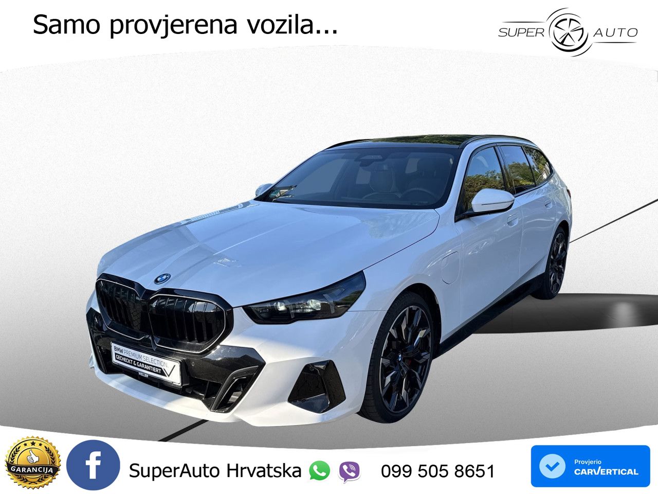 BMW 550e Touring (489 KS) xDrive Steptronic M Sport ACC+HEAD+4xGR SJED+360+PANO