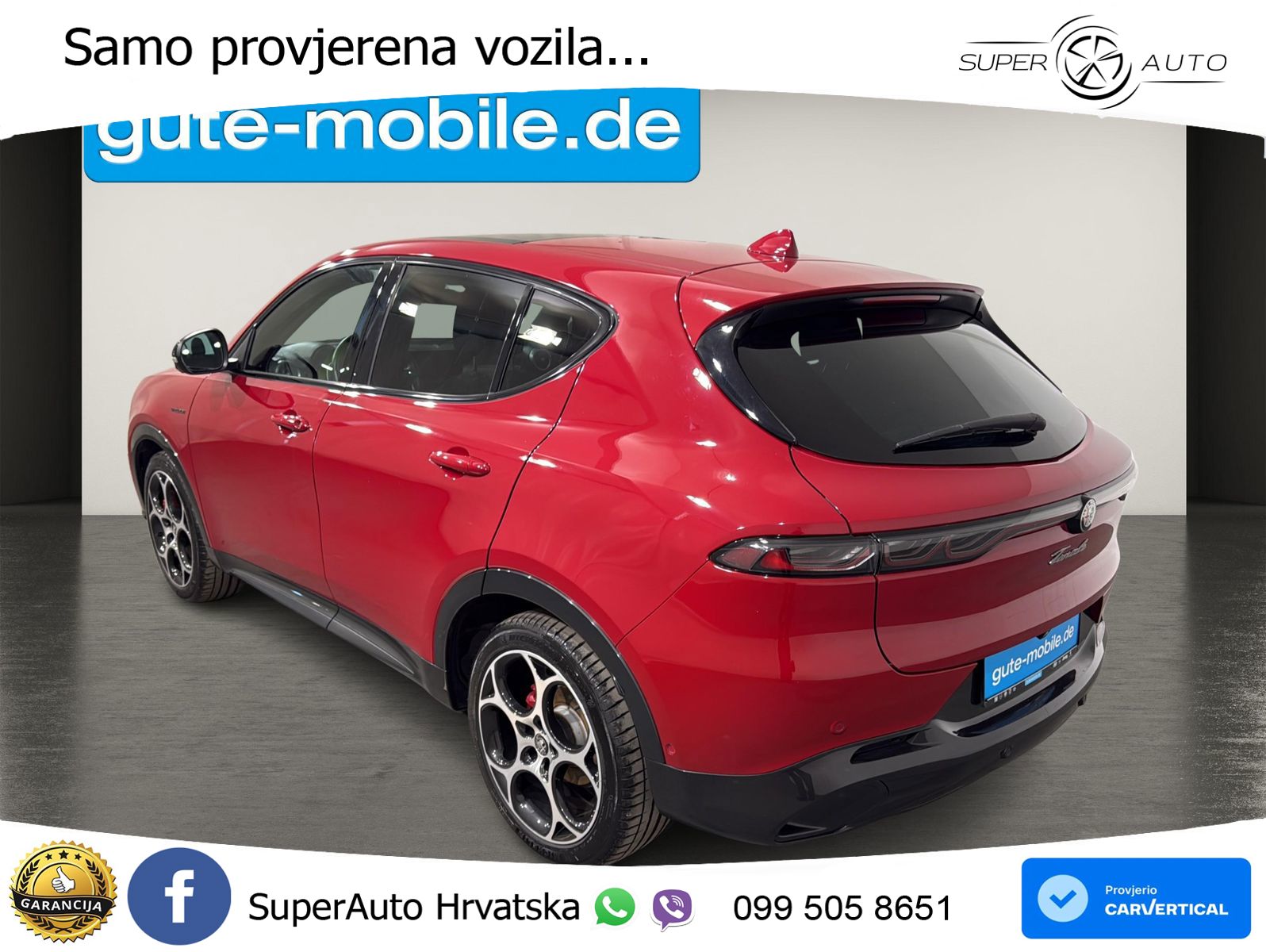 Alfa Romeo Tonale 1.5 VGT (160 KS) 48V-Hybrid TCT LED+GR SJED+ACC