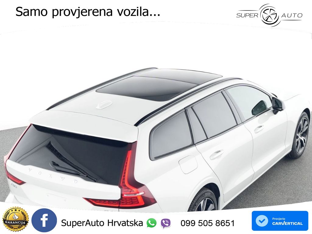 Volvo V60 2.0 B4 Benzin DCT ACC+HEAD+4xGR SJED+360+PANO