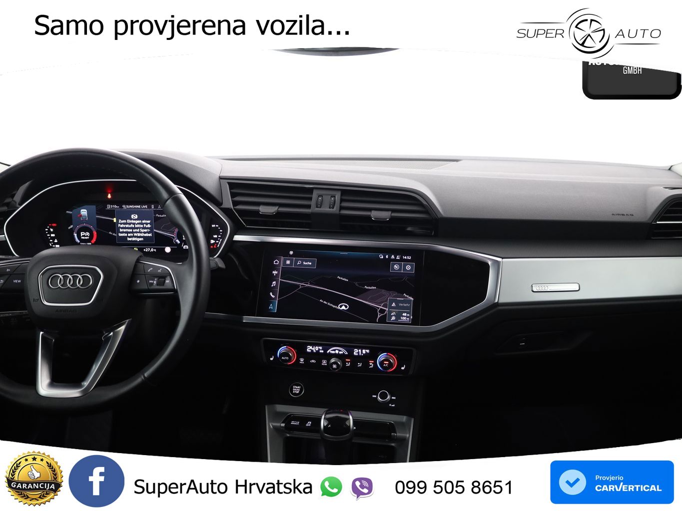 Audi Q3 Sportback 35 TDI (150 KS) S tronic S line LED+GR SJED+ACC